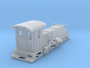 25 ton Baldwin Westinghouse Poling Electric Loco  in Clear Ultra Fine Detail Plastic