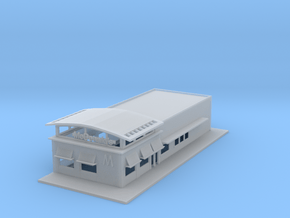 McDonald Fast food N scale revised in Clear Ultra Fine Detail Plastic