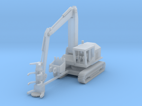 Tiger Cat 860 feller Buncher N scale in Clear Ultra Fine Detail Plastic