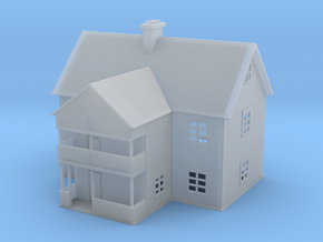 Emadalen water tower house 285 scale in Clear Ultra Fine Detail Plastic