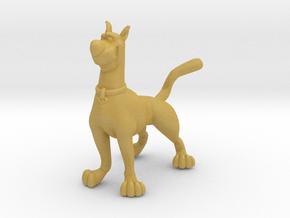 Scooby Doo miniature model fantasy games dnd rpg in Tan Fine Detail Plastic