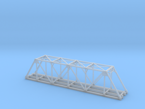 Bridge 138ft Z scale in Clear Ultra Fine Detail Plastic