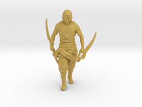 Prince Of Persia miniature model fantasy games dnd in Tan Fine Detail Plastic
