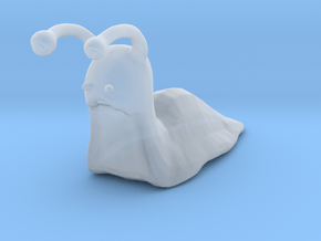 Giant Slug miniature model fantasy games rpg dnd in Clear Ultra Fine Detail Plastic