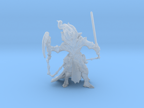 Blaze Spirit Of Vengeance miniature model fantasy in Clear Ultra Fine Detail Plastic