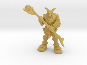 Jackal Guard miniature model fantasy game rpg dnd in Tan Fine Detail Plastic