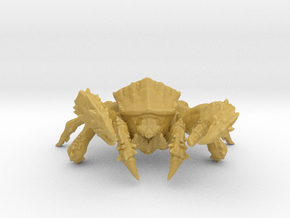 Mutant Giant Crab 105mm miniature model fantasy wh in Tan Fine Detail Plastic