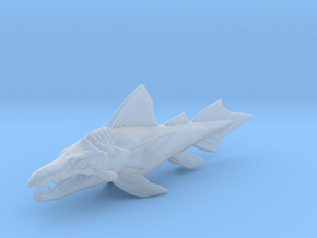 Gatorfish miniature model fantasy games rpg dnd wh in Clear Ultra Fine Detail Plastic