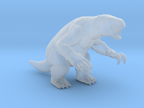 Megatherium miniature model fantasy games rpg dnd in Clear Ultra Fine Detail Plastic
