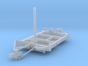07B-LRV - Aft Platform Turning Left in Clear Ultra Fine Detail Plastic