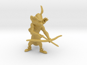 Robin Hood miniature model fantasy games rpg dnd in Tan Fine Detail Plastic