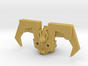 Bat Robot miniature model scifi games dnd rpg mech in Tan Fine Detail Plastic