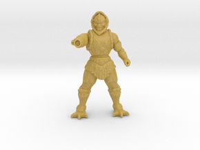 Hordak 60mm miniature model fantasy games in Tan Fine Detail Plastic