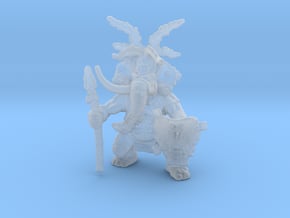Dr Elephant miniature model fantasy games rpg dnd in Clear Ultra Fine Detail Plastic