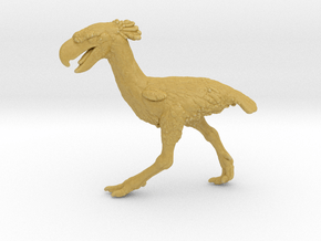 Terror bird miniature model fantasy games rpg dnd in Tan Fine Detail Plastic