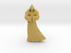 MK Shadow Priest miniature model fantasy games dnd in Tan Fine Detail Plastic