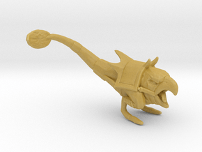 Golden Axe Chicken Leg miniature model fantasy dnd in Tan Fine Detail Plastic