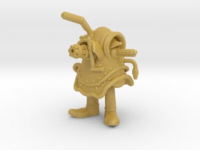Labyrinth Gatling Goblin Armor miniature model rpg in Tan Fine Detail Plastic