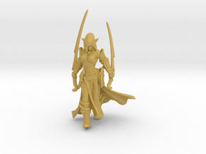 Drow Assassin miniature model fantasy games dnd wh in Tan Fine Detail Plastic