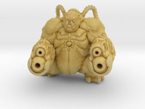 Fat Demon Eternum miniature model scifi games rpg in Tan Fine Detail Plastic