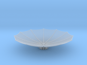 HGA-dish 1.6 mm in Clear Ultra Fine Detail Plastic