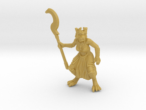 Bastet miniature model fantasy game rpg dnd cat wh in Tan Fine Detail Plastic