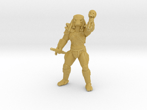 Predator City Hunter HO scale 20mm miniature model in Tan Fine Detail Plastic