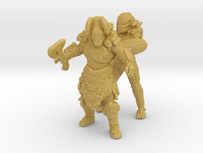 Viking and Elite predator 20mm H0 scale miniatures in Tan Fine Detail Plastic