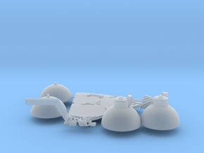 SM oxygen tanks in Clear Ultra Fine Detail Plastic