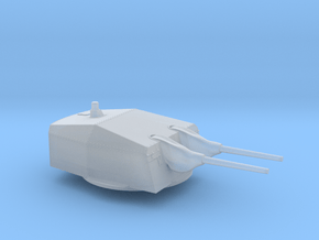 1/50 Kriegsmarine 15 cm SK C/28 Turret in Clear Ultra Fine Detail Plastic