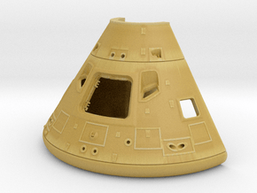 27b-Command Module-Open hatch in Tan Fine Detail Plastic