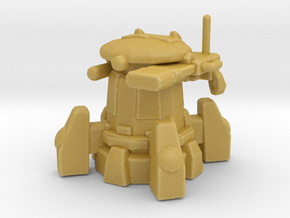 Space Commies Sentry Turret Epic Scale 25mm model in Tan Fine Detail Plastic