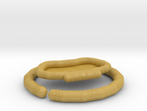 73-74-Raft and Flotation collar in Tan Fine Detail Plastic