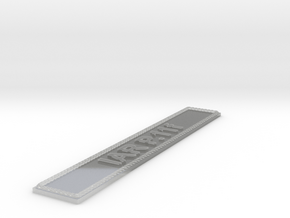 Nameplate IAR P.11f in Clear Ultra Fine Detail Plastic