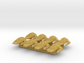 1/1000 Scale Scampers "Wave Riders" Pack in Tan Fine Detail Plastic