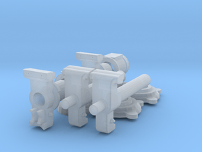 1/24 scale 4" Vise (pair) in Clear Ultra Fine Detail Plastic