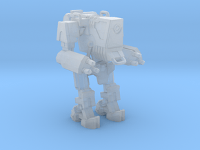 1/87 Scale Wofenstain Boss Trooper Robot in Clear Ultra Fine Detail Plastic