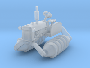 1-87 Scale Snow Tractor in Clear Ultra Fine Detail Plastic