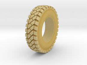 TIRE FOR CHARLIE in Tan Fine Detail Plastic