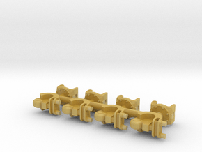 1/72 scale Mh-60  Rotor hinges in Tan Fine Detail Plastic