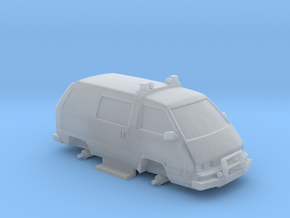 1-87 Scale 4x4 Snow Taxi in Clear Ultra Fine Detail Plastic