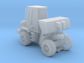 1-87 Scale Small Front Loader in Clear Ultra Fine Detail Plastic