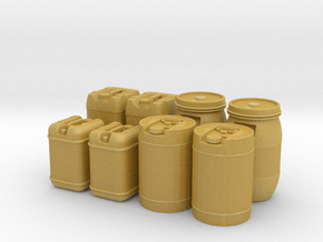 1/14 scale containers in Tan Fine Detail Plastic