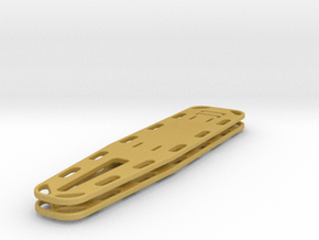 1-16_spineboard_pair in Tan Fine Detail Plastic