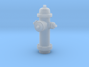 1-43_hydrant in Clear Ultra Fine Detail Plastic