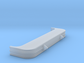 scale Extended MACK CF bumper in Clear Ultra Fine Detail Plastic