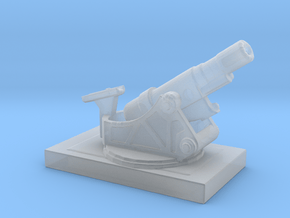 SKODA 305mm  M1916  ww1 artillery 1/200 in Clear Ultra Fine Detail Plastic