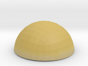 Lost in Space Jupiter 2 - Landed Top Dome in Tan Fine Detail Plastic