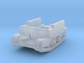 1/285 carrier kit AVRE carrier  tracked trailer  in Clear Ultra Fine Detail Plastic