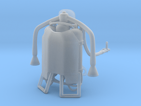 Jet Pack 1.1 in Clear Ultra Fine Detail Plastic